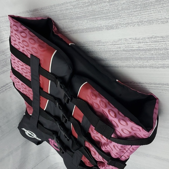 Adult Ladies Water Safety Life Vest  Size Small in Pink and Black - Picture 14 of 14